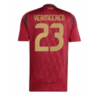 Camisa de time de futebol Bélgica Arthur Vermeeren #23 Replicas 1º Equipamento Europeu 2024 Manga Curta